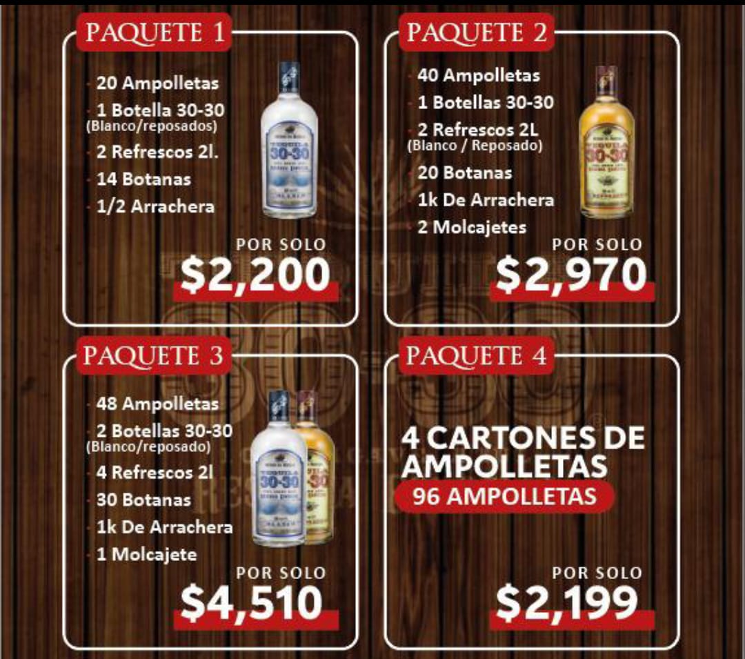 Palapa la mentira Menu - Image 2