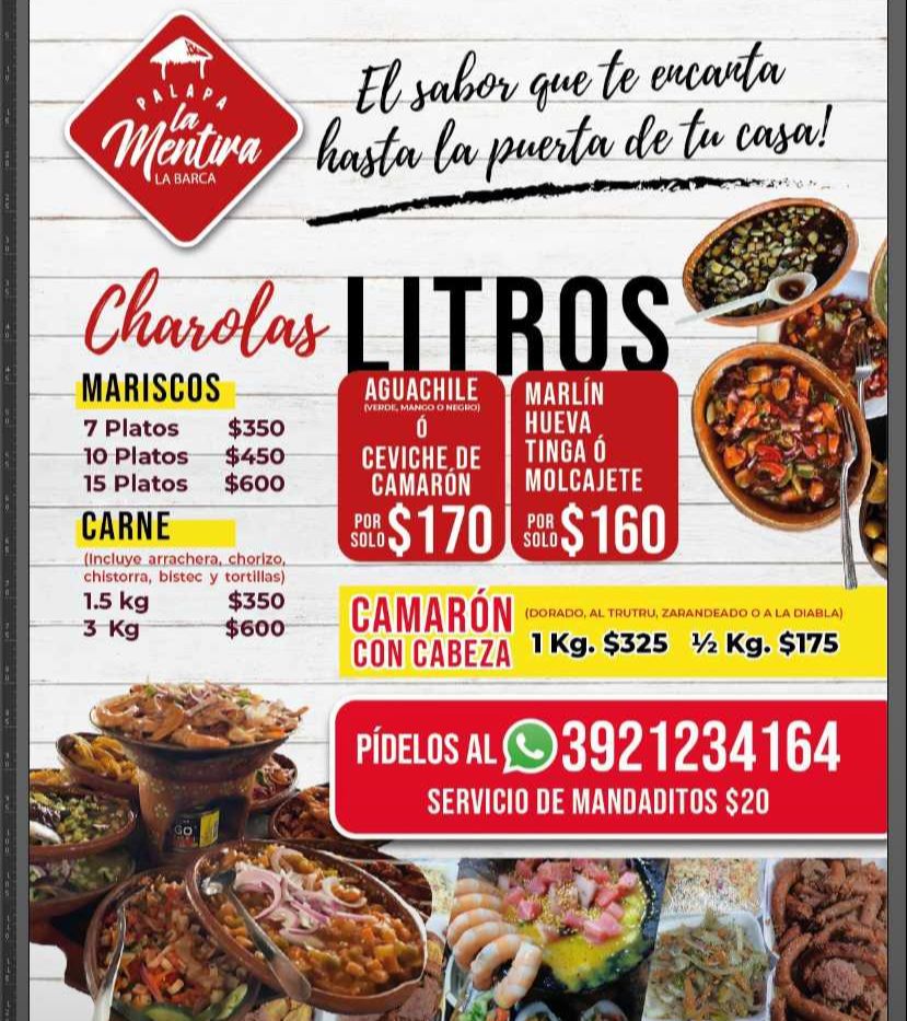 Palapa la mentira Menu - Image 5