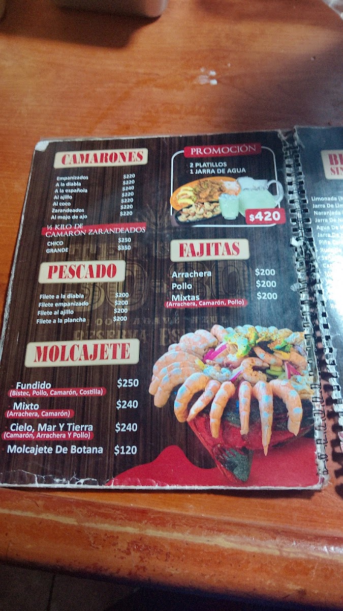 Palapa la mentira Menu - Image 6